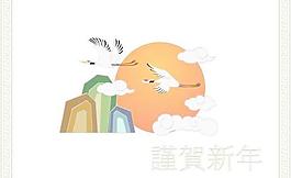 韓國謹(jǐn)賀新年傳統(tǒng)AI矢量圖01