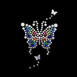 燙鉆 動(dòng)物 昆蟲 蝴蝶 免費(fèi)素材