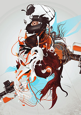 位圖 插畫 時尚插畫 插畫師 sorin 免費素材