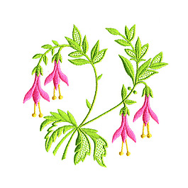 繡花 植物 花朵 免費(fèi)素材