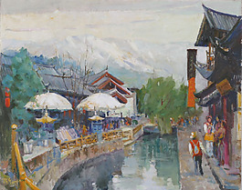 位圖 插畫 時(shí)尚插畫 風(fēng)景插畫 藝術(shù)效果 免費(fèi)素材