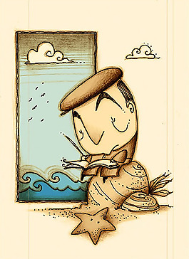 位圖 插畫 時尚插畫 卡通插畫 人物插畫 免費素材