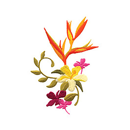 繡花 植物 花朵 免費(fèi)素材