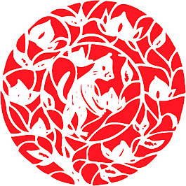 民間藝術(shù)剪紙猴AI矢量圖41