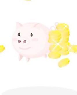 韓國小豬存錢罐AI矢量圖