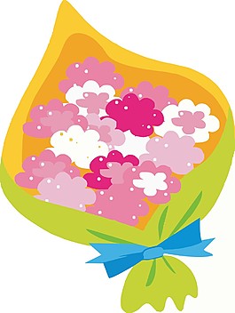 背景花朵元素
