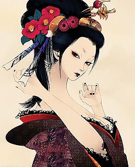 位圖 插畫 時(shí)尚插畫 人物插畫 藝術(shù)效果 免費(fèi)素材