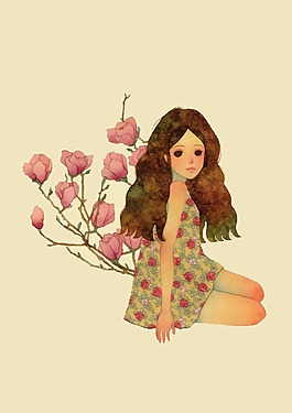 位圖 插畫 時尚插畫 卡通插畫 藝術效果 免費素材