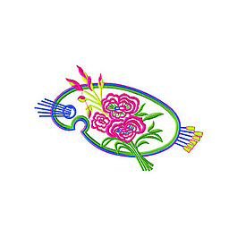 繡花 植物 花朵 免費素材