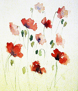 位圖 植物 寫意花卉 花朵 免費素材