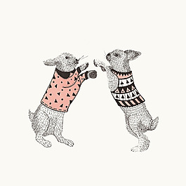 位圖 插畫 時尚插畫 動物插畫 插畫師 免費(fèi)素材