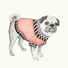 位圖 插畫 時尚插畫 動物插畫 插畫師 免費素材