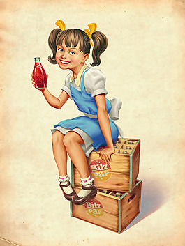 位圖 插畫 時尚插畫 人物插畫 插畫師 免費素材