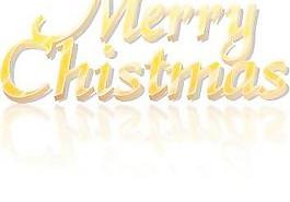 韩国MerryChistmas英文矢量图