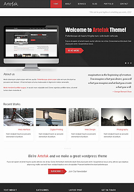 質感html網頁模板