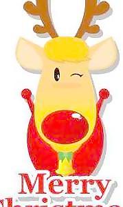 韓國圣誕系列矢量圖庫圣誕鹿03