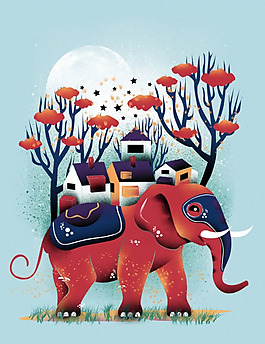 位圖 插畫 時尚插畫 動物插畫 藝術(shù)效果 免費素材