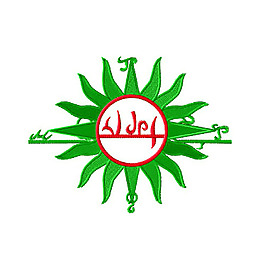 绣花 生活元素 太阳 文字 免费素材