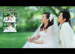 爱在四月天婚纱模板
