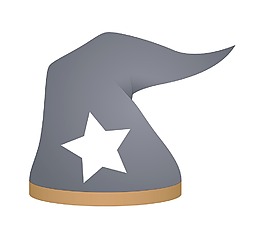 巫師的魔法帽子矢量