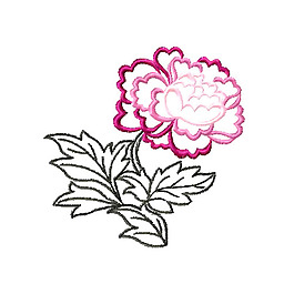 繡花 植物 花朵 免費(fèi)素材