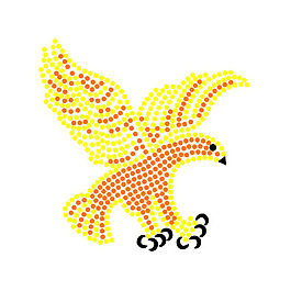 燙鉆 動(dòng)物 老鷹 免費(fèi)素材