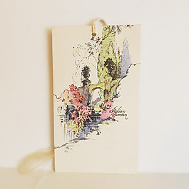 吊牌 建筑 植物 花朵 免費(fèi)素材