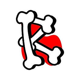 万圣节文本R从骨头