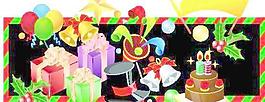 韓國(guó)圣誕禮品AI矢量圖038