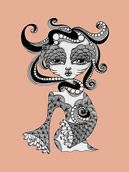 位圖 插畫 時尚插畫 人物插畫 插畫師 免費素材
