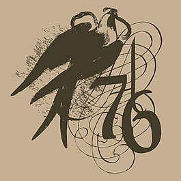 印花矢量圖 T恤圖案 圖文結(jié)合 動(dòng)物 鳥 免費(fèi)素材
