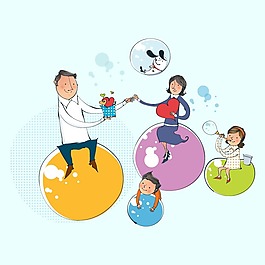 印花矢量圖 T恤圖案 圖文結(jié)合 可愛卡通 卡通形象 免費素材