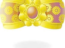 韓國禮品彩帶AI矢量圖025