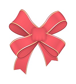 圣誕絲帶蝴蝶結(jié)