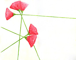 位圖 植物 寫意花卉 花朵 免費(fèi)素材