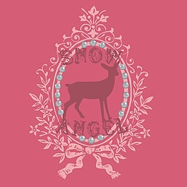 印花矢量圖 T恤圖案 圖文結(jié)合 印燙結(jié)合 燙鉆 免費(fèi)素材