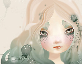 位圖 插畫 時尚插畫 卡通插畫 人物插畫 免費素材