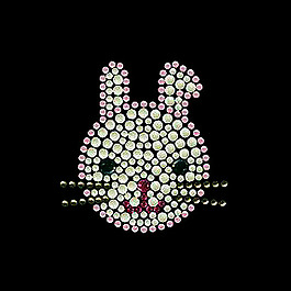 燙鉆 動(dòng)物 動(dòng)物頭像 兔 免費(fèi)素材