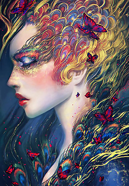 位圖 插畫 時(shí)尚插畫 人物插畫 藝術(shù)效果 免費(fèi)素材