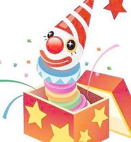 韓國圣誕慶祝小丑AI矢量圖庫