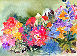 位圖 植物 寫(xiě)意花卉 花朵 免費(fèi)素材