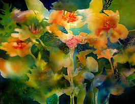 位圖 植物 寫意花卉 花朵 免費(fèi)素材