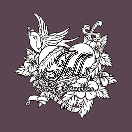 印花矢量圖 T恤圖案 幾何 心形 植物 免費素材
