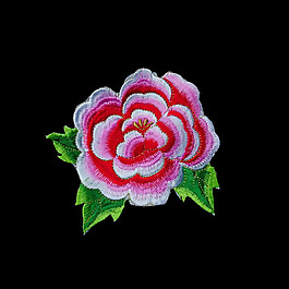 繡花 植物 花朵 貼布 免費(fèi)素材