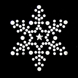 燙鉆 生活元素 雪花 幾何 六角形 免費(fèi)素材