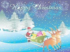 快樂圣誕節壁紙