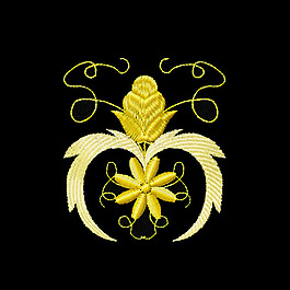 繡花 花紋 抽象花紋 免費(fèi)素材