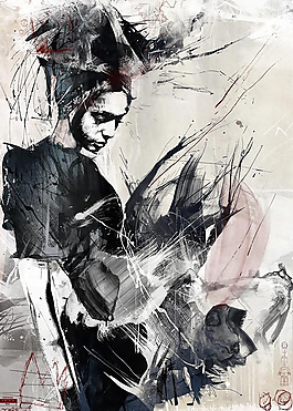 位圖 插畫 時尚插畫 人物插畫 插畫師 免費素材