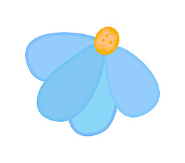 藍(lán)色的花型設(shè)計