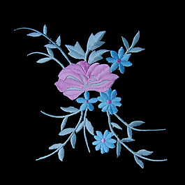 繡花 植物 花朵 免費(fèi)素材